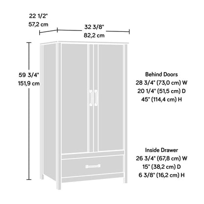 Cannery Bridge Armoire, Sindoori Mango finish