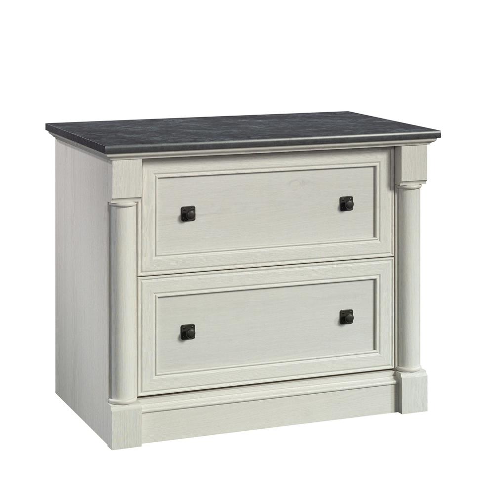 Palladia File Cabinet, Glacier Oak finish