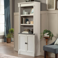 Palladia Library, Glacier Oak finish
