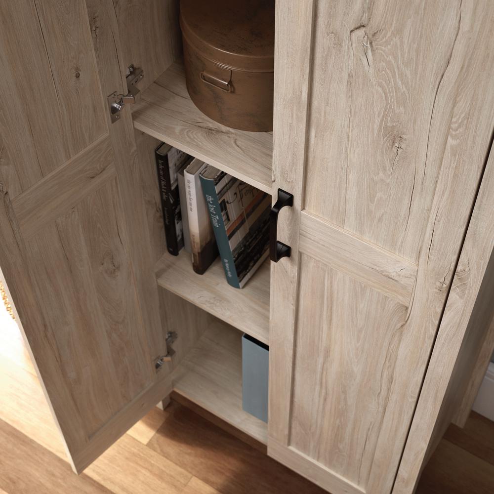 Miscellaneous Storage Storage Cabinet, Chalk Oak finish