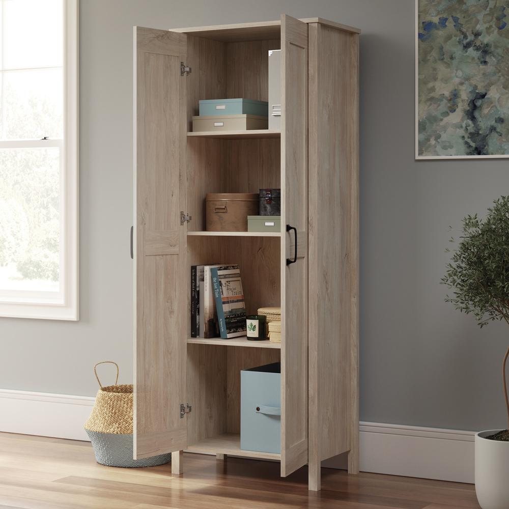 Miscellaneous Storage Storage Cabinet, Chalk Oak finish