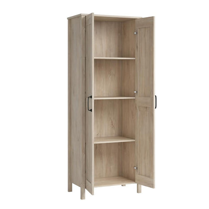 Miscellaneous Storage Storage Cabinet, Chalk Oak finish