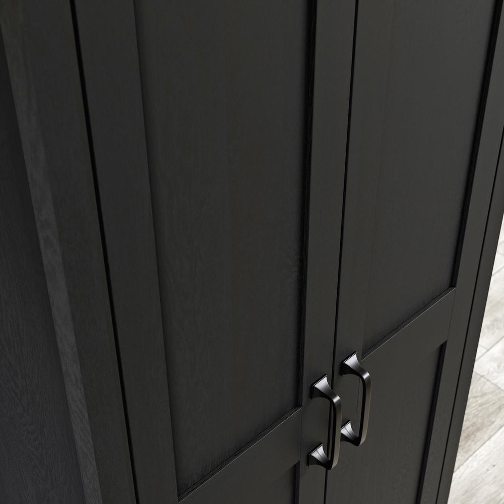Miscellaneous Storage Storage Cabinet, Raven Oak finish