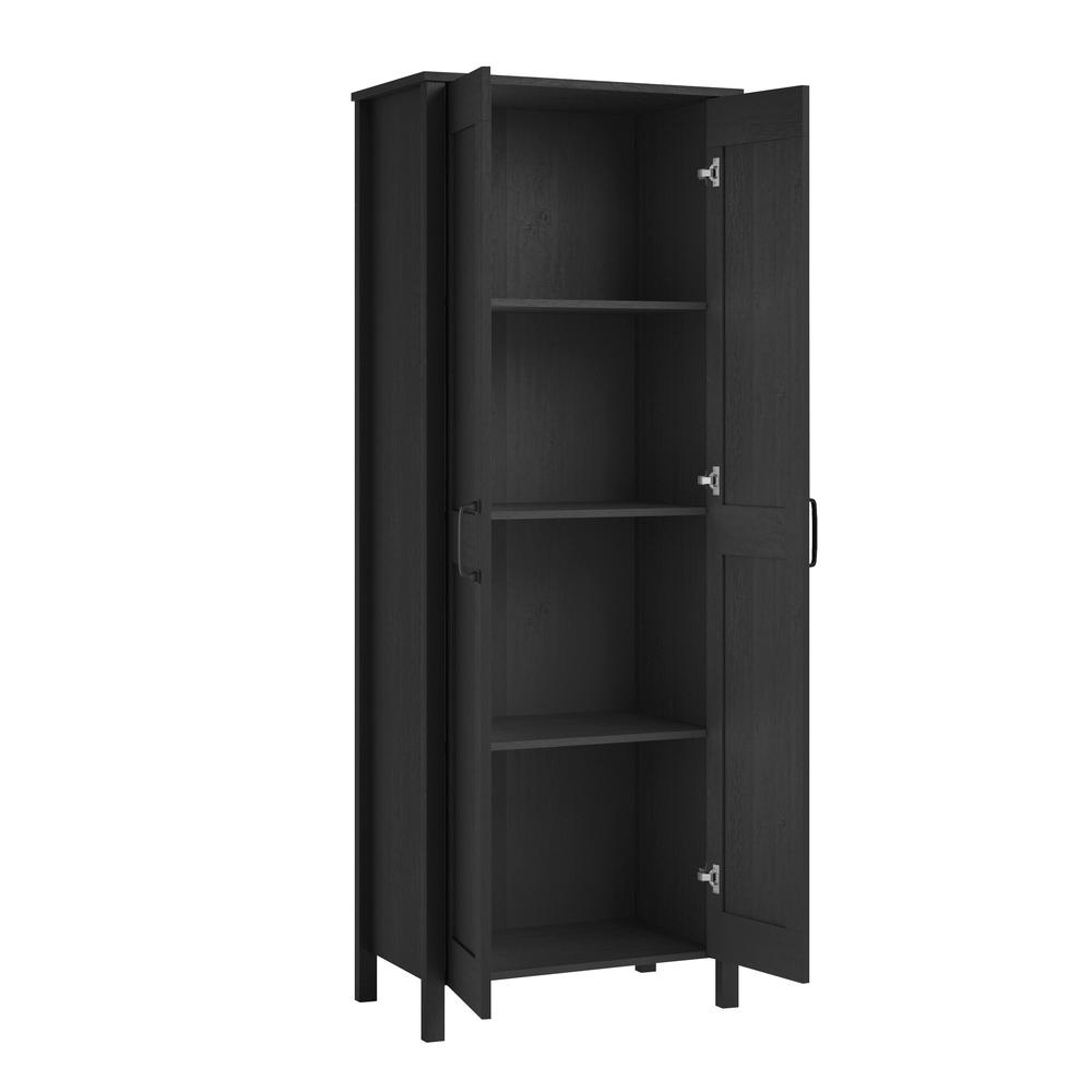 Miscellaneous Storage Storage Cabinet, Raven Oak finish