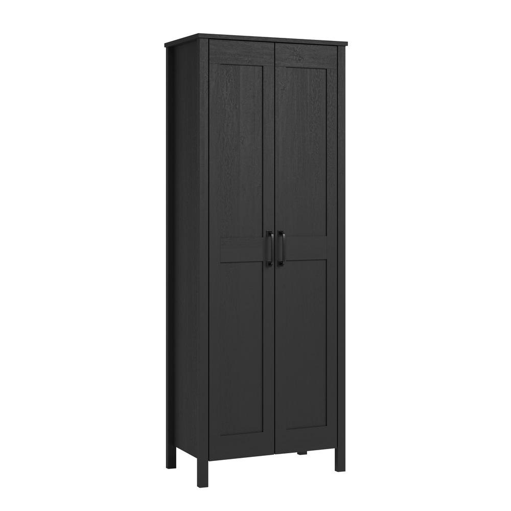 Miscellaneous Storage Storage Cabinet, Raven Oak finish