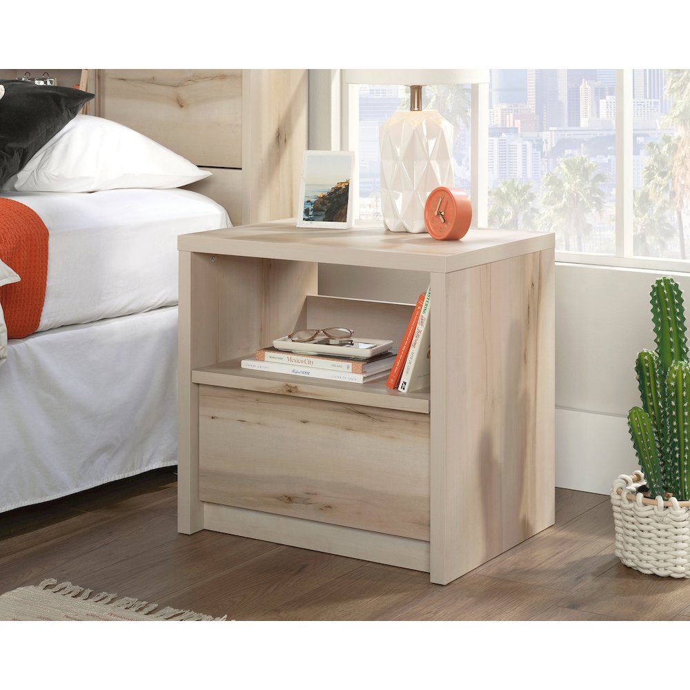 Harvey Park Night Stand, Pacific Maple finish