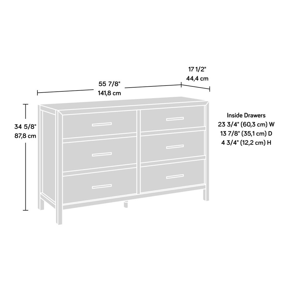 Pacific View Dresser, Prime Oak finish
