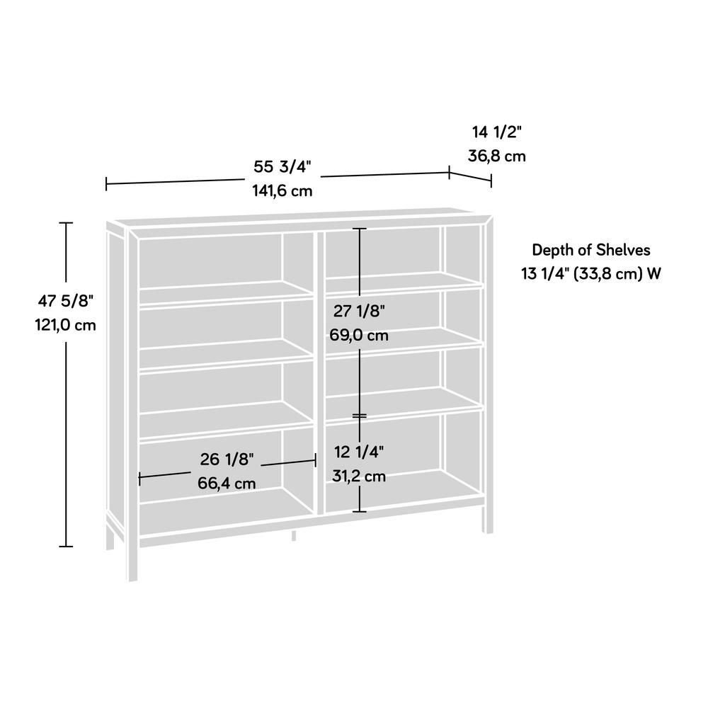 Pacific View Bookcase, Prime Oak finish