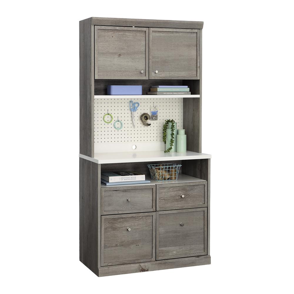Craft Pro Series Craft & Hobby Storage, Mystic Oak finish