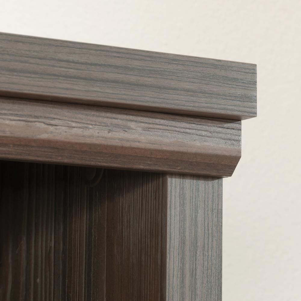 Aspen Post Commercial Office Hutch, Pebble Pine finish