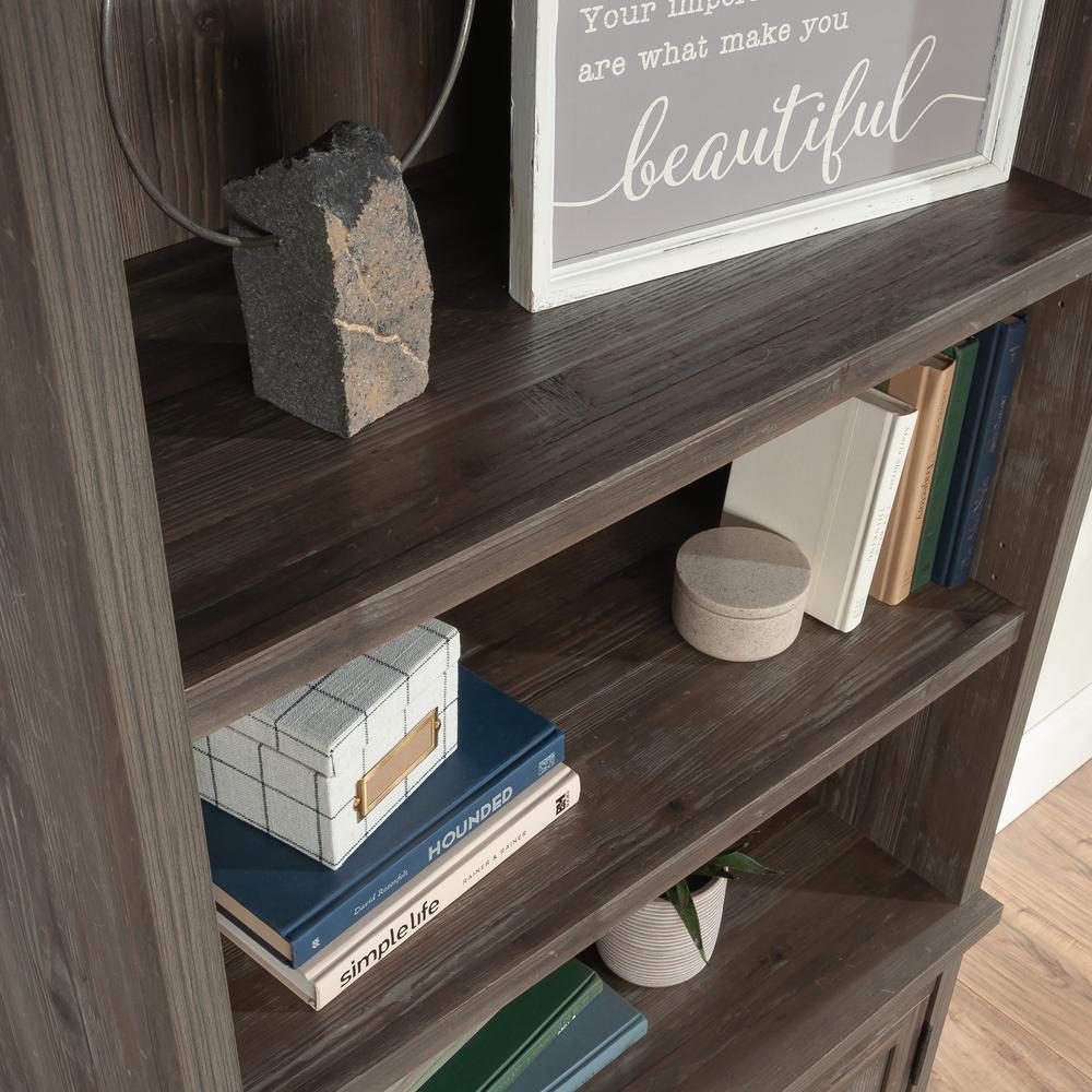 Aspen Post Commercial Office Hutch, Pebble Pine finish