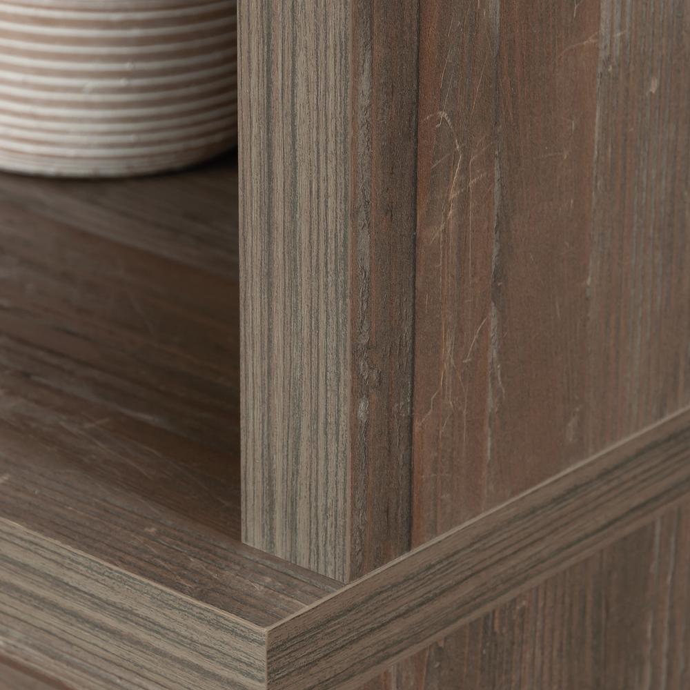 Aspen Post Commercial Office Hutch, Pebble Pine finish