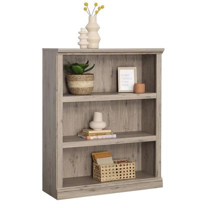 Miscellaneous Storage Bookcase, Laurel Oak finish