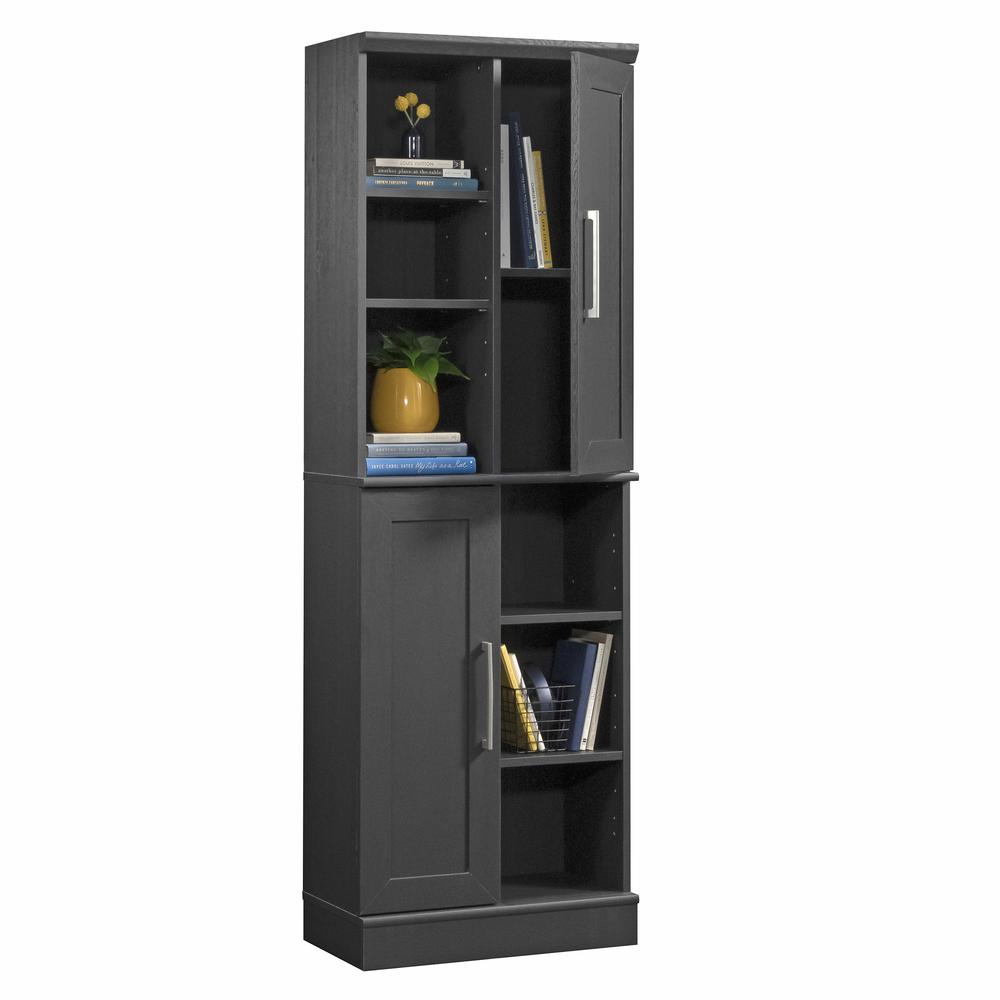 HomePlus Storage Cabinet, Raven Oak finish