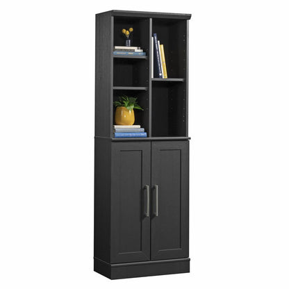 HomePlus Storage Cabinet, Raven Oak finish