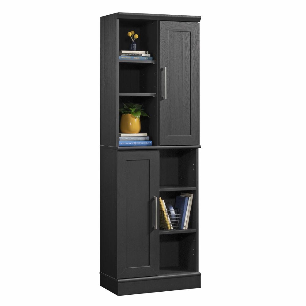 HomePlus Storage Cabinet, Raven Oak finish