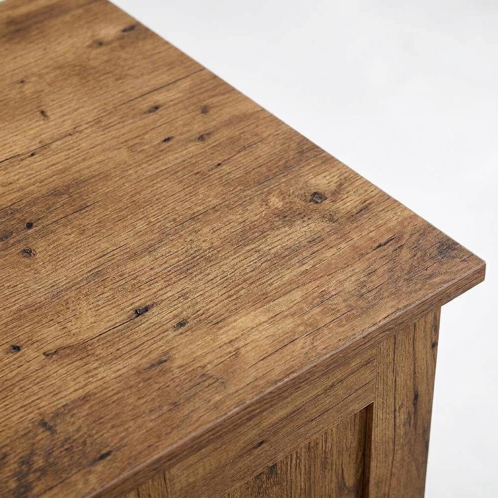Vintage Oak craft and hobby storage unit with versatile organization features