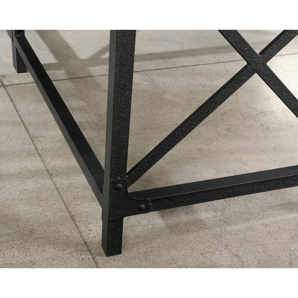 Foundry Road Desk Return, Carbon Oak finish