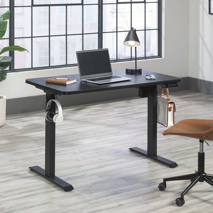 48" x 27" Electric Adjustable Height Desk, Black Finish