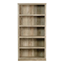 Wooden Storage Bookcase in Lintel Oak Finish for Organizing Spaces