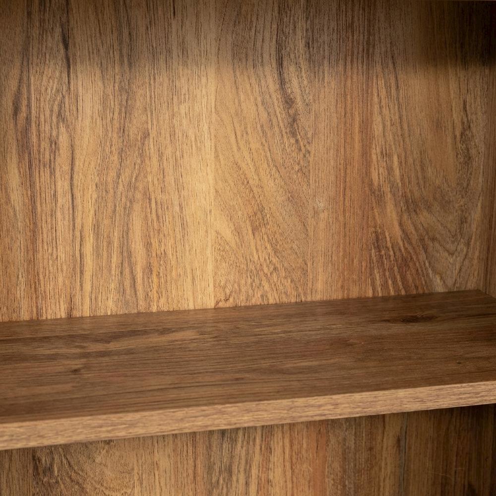 Miscellaneous Storage Bookcase, Sindoori Mango finish