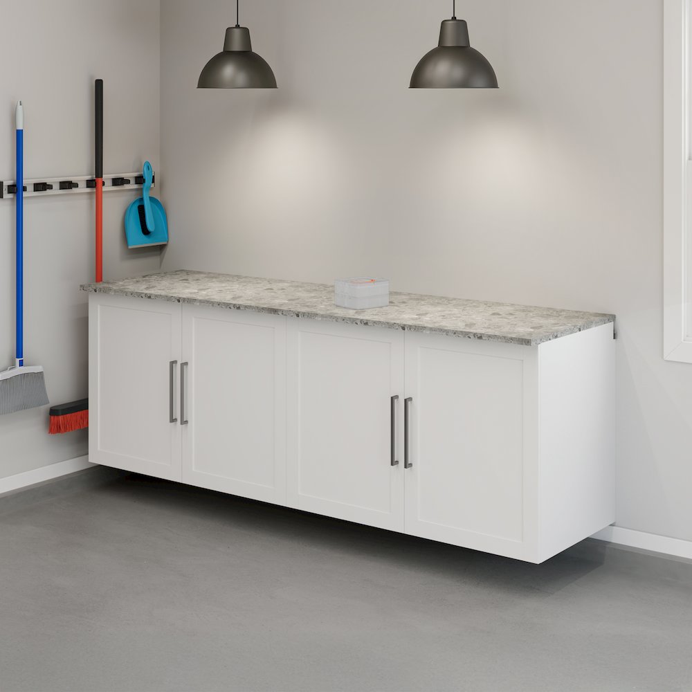 Garage Core 2 Base Cabinet Doors, White Finish