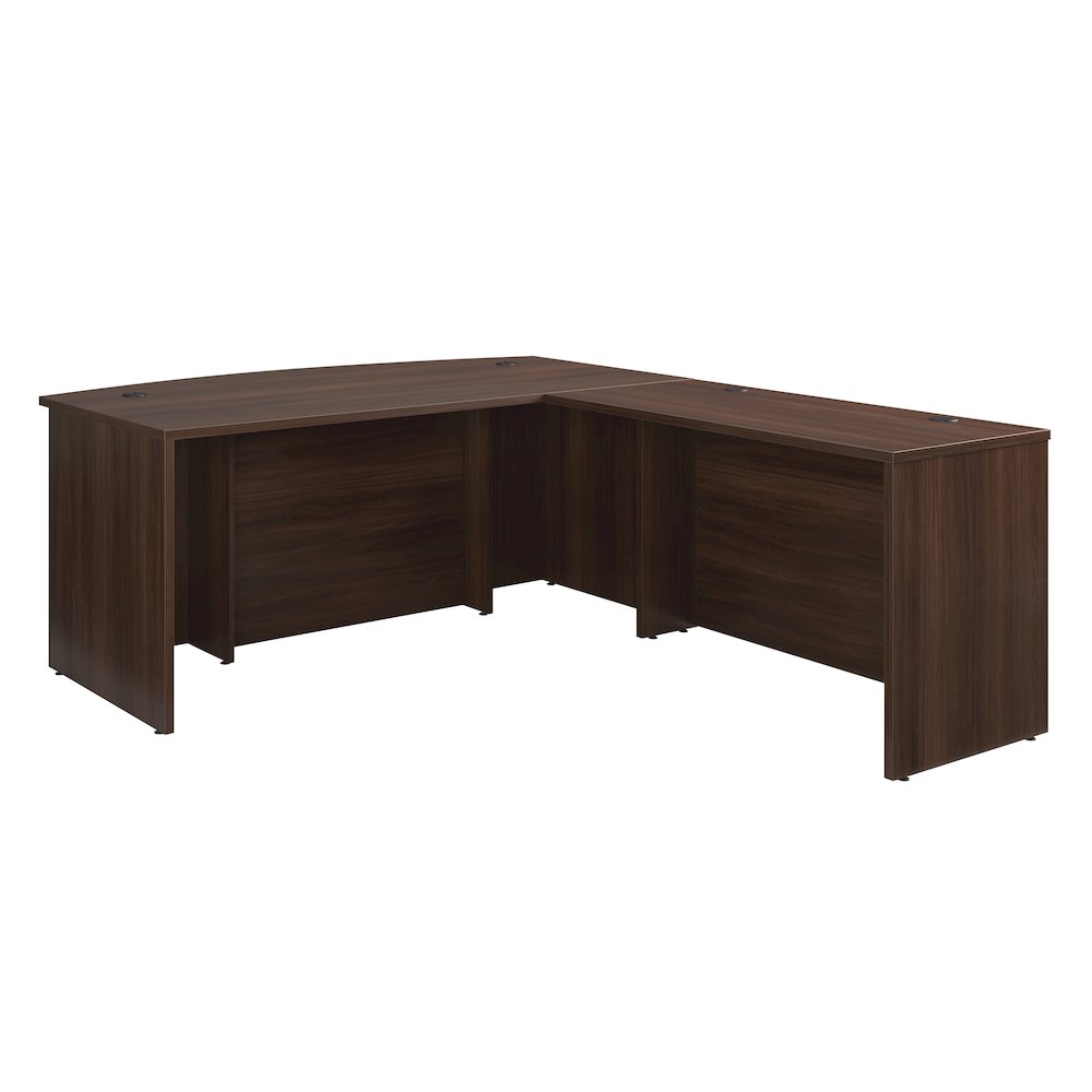 Affirm 72" Bow & 48" Return, Noble Elm Finish