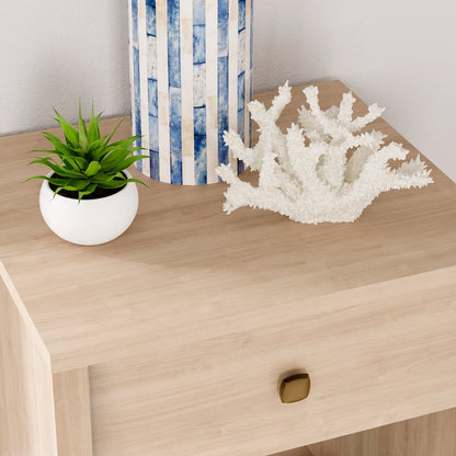 River Ranch Nightstand W/Drawer, Harvest Walnut Finish