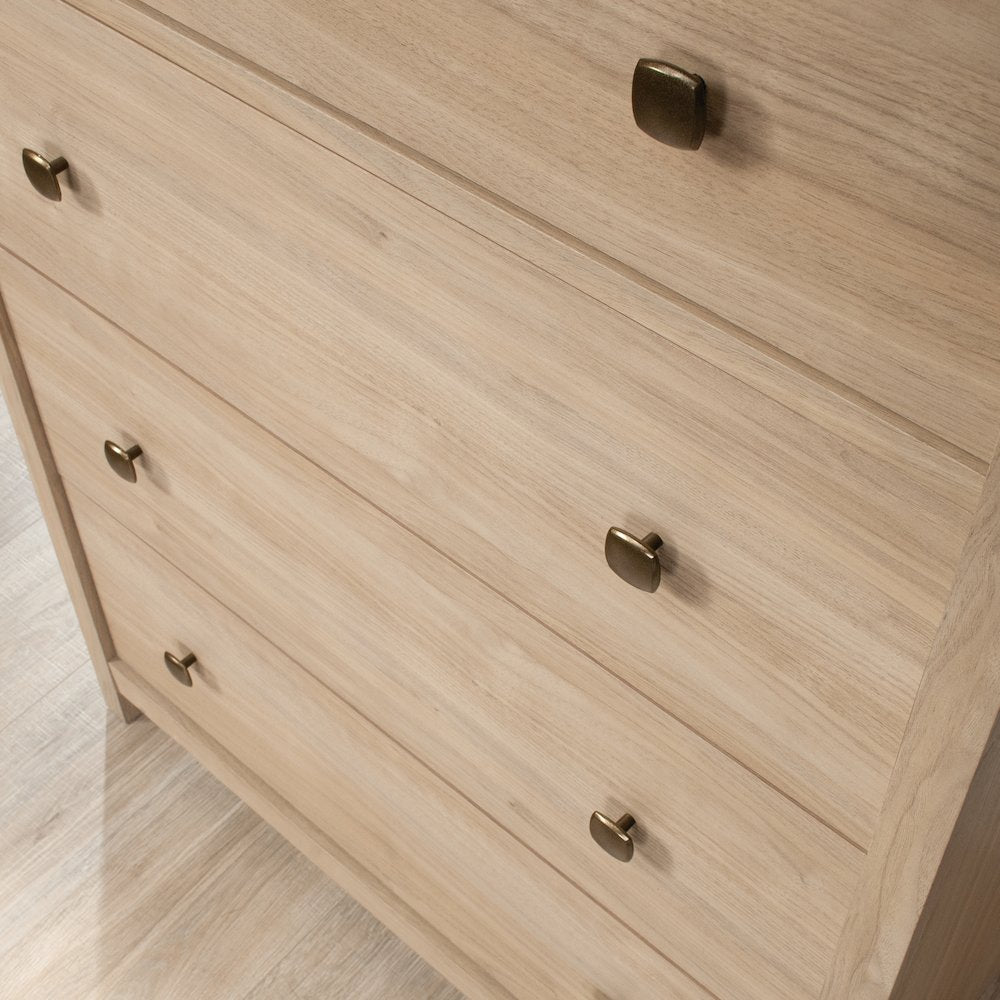 River Ranch 4-Drawer Bedroom Chest, Harvest Walnut Finish