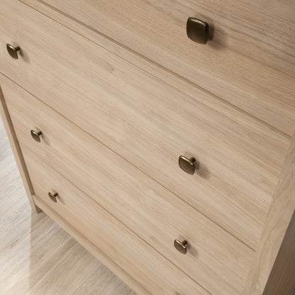 River Ranch 4-Drawer Bedroom Chest, Harvest Walnut Finish