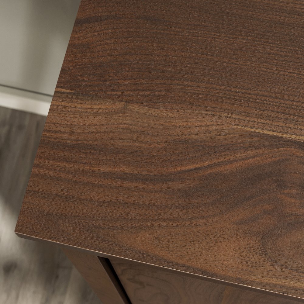 River Ranch 2-Door Storage Cabinet in Grand Walnut Finish