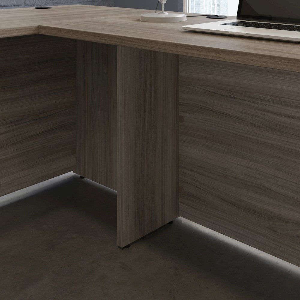 Affirm 72" x 78" L-Desk Combo, Hudson Elm Finish