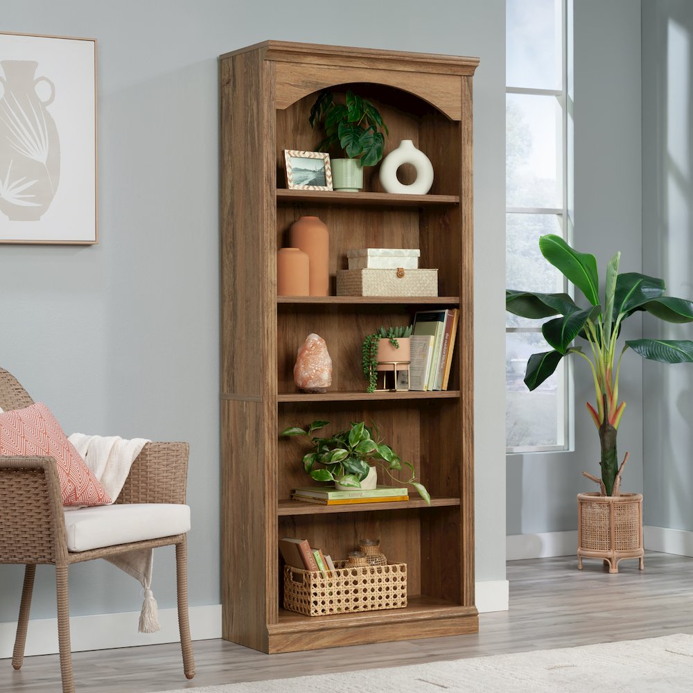 Miscellaneous Storage Bookcase, Sindoori Mango finish