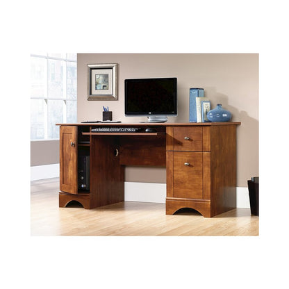 Miscellaneous Office Computer Desk, Brushed Maple finish