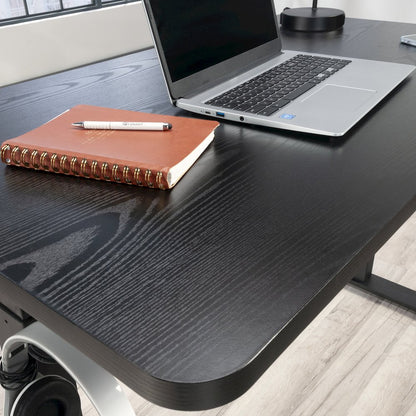 48" x 27" Electric Adjustable Height Desk, Black Finish