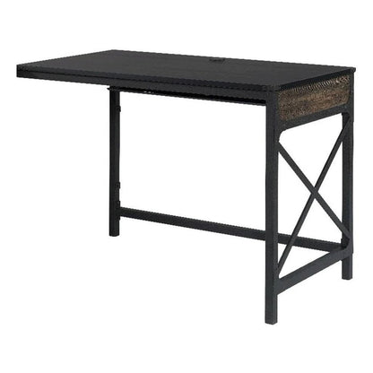 Foundry Road Desk Return, Carbon Oak finish