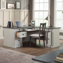 Palladia L Desk, Glacier Oak finish