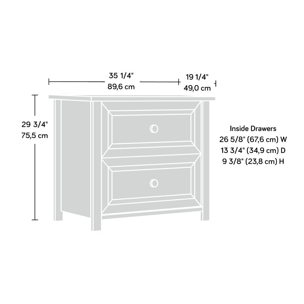 Hillmont Farm Lateral File Timber Oak