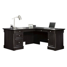 Palladia L Desk, Wind Oak finish