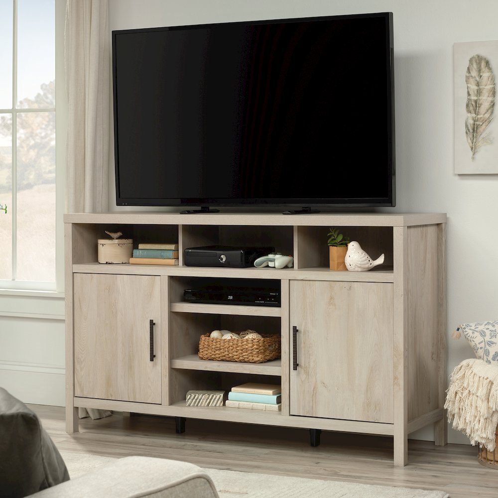 Misc Entertainment Credenza, Chalked Chestnut finish