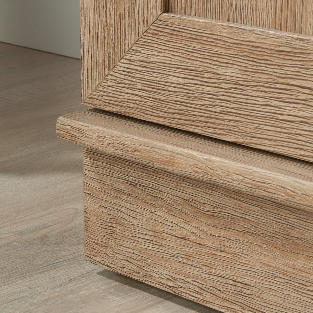 Homeplus 23"w 2-Door Cabinet Bo 3a, Brushed Oak finish