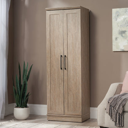 Homeplus 23"w 2-Door Cabinet Bo 3a, Brushed Oak finish
