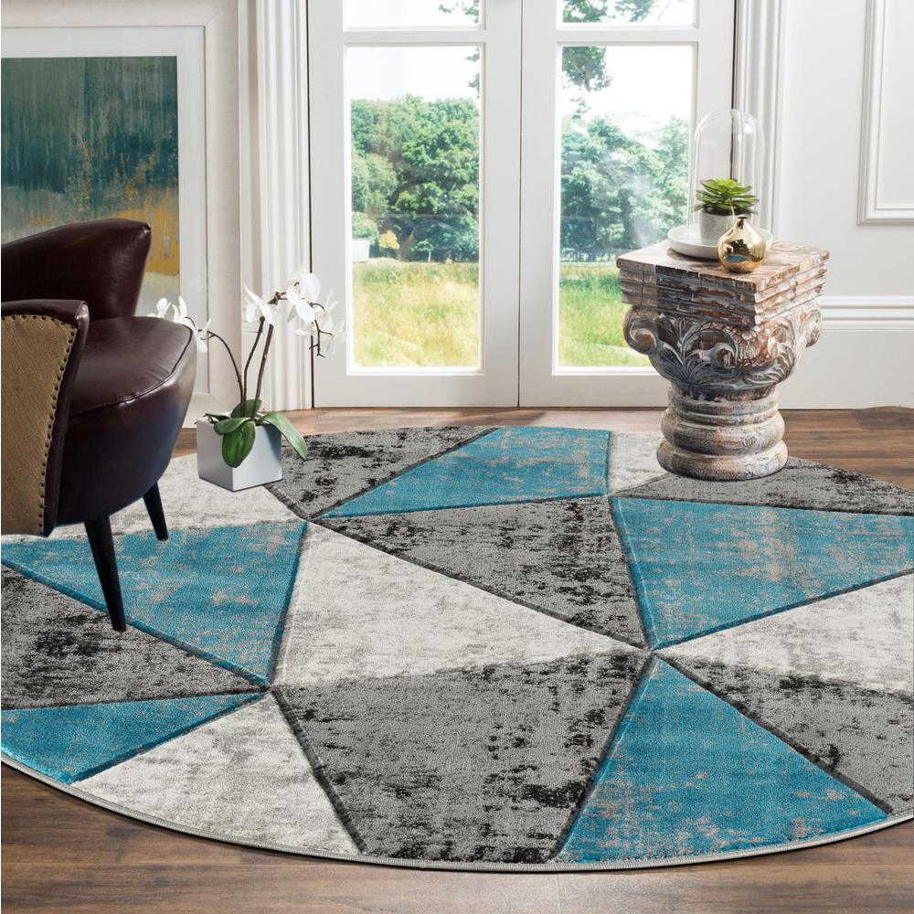 ORELSI COLLECTION OR117 5'2" X 5'2" ROUND