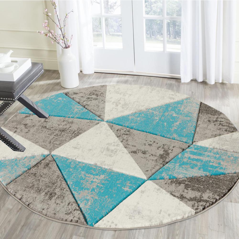 ORELSI COLLECTION OR117 5'2" X 5'2" ROUND