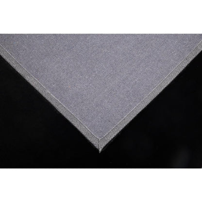 FAUX RABBIT FUR BLACK RB02 7'6" X 9'6"