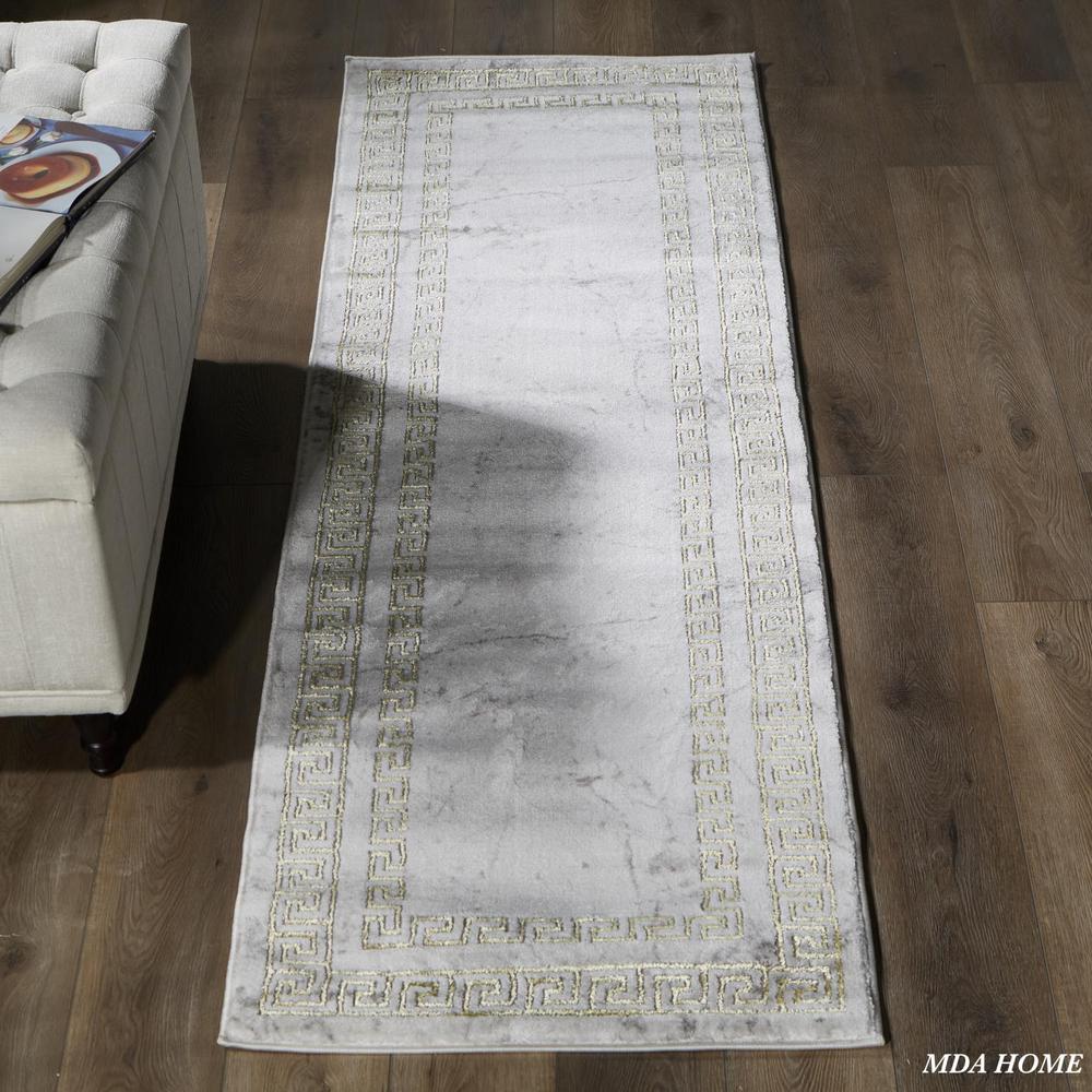 BROOKLYN  CREAM  BK02   2'4" X 7'10"
