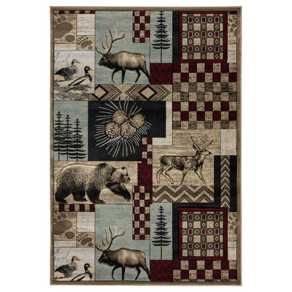 WILD LIFE COLLECTION WL18 2'1'' X 3'3''