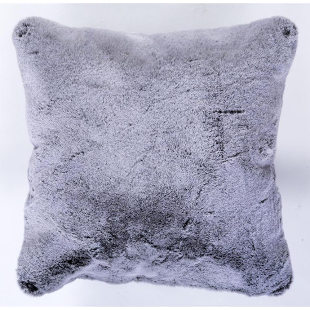 FAUX RABBIT FUR PILLOW  FU01  20"X 20"