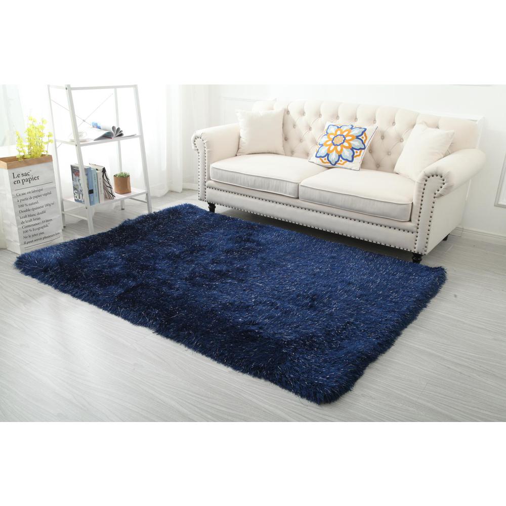 MANHATTAN NAVY BLUE  MH03  5' X 7'