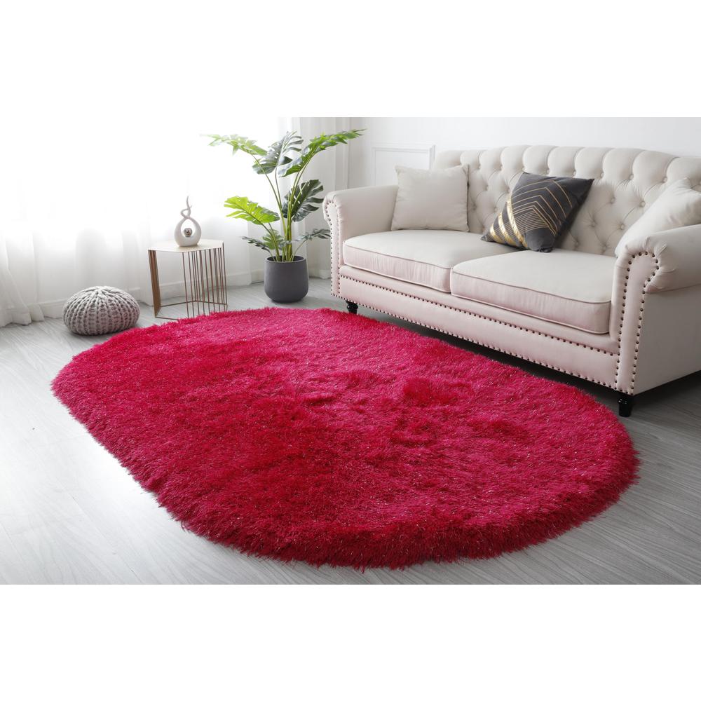 MANHATTAN  FUCHSIA  MH05  5' X 8' OVAL